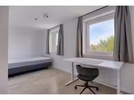 studentenkamer van 18m² in prachtig gerenoveerde residentie met tuin in heverlee - 113 kwh
