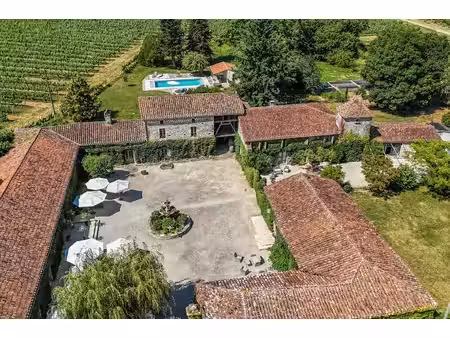 estate with house  gite  events venue  land and pool