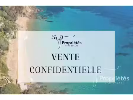 la croix-valmer – villa vendue meublée 5 chambres - piscine chauffée