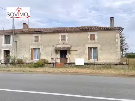 achat maison 3 pièces 88m² alloue 16490