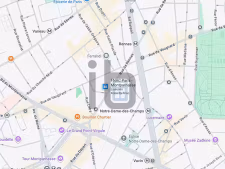 location commerce paris 75006 42m²