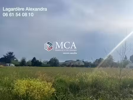 vente terrain 800 m² beaupuy (47200)