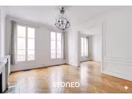 exclusivite paris 8e – amsterdam/liège– 4 pièces 89m² – charme de l’ancien – au calme sur 