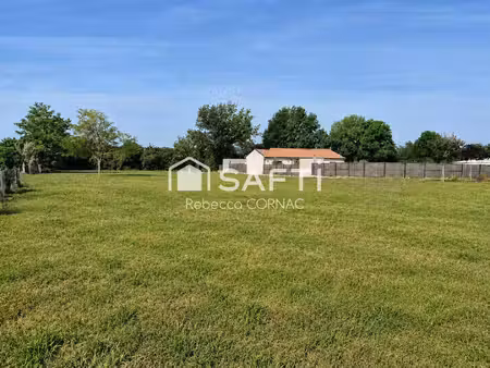 terrain constructible viabilisé à vendre