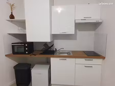 appartement 2 pièces - rénové - meublé