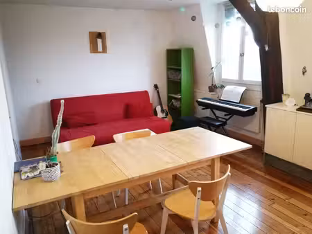 appartement t1 45m2 ideal couple sur les quai de grenoble à loué