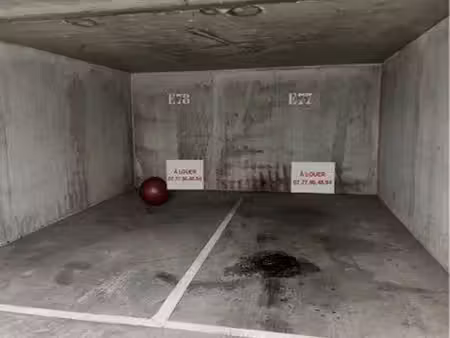 location place de parking