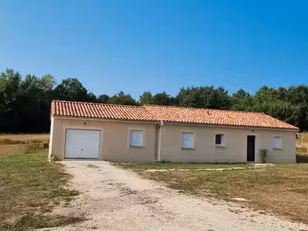 maison plein pied 4 chambres et jardin