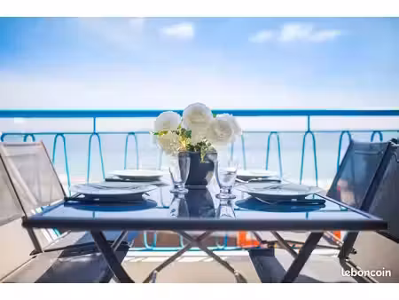 loue appartement vue mer imprenable juan les pins