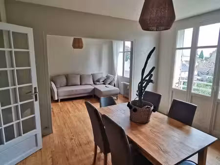 appartement meublé 53 m² avec balcon et jardin – alençon