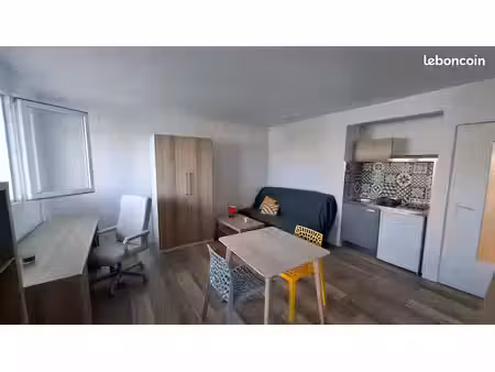 studio meublé tout confort pour étudiant-e