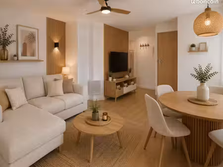 t2 bis · 3 pièces · 50 m² · muret 31600 · av. jacques douzans