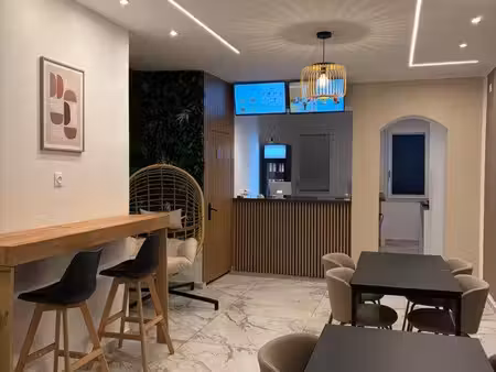 fonds de commerce cosy dessert – 70 m² + cave – clé en main