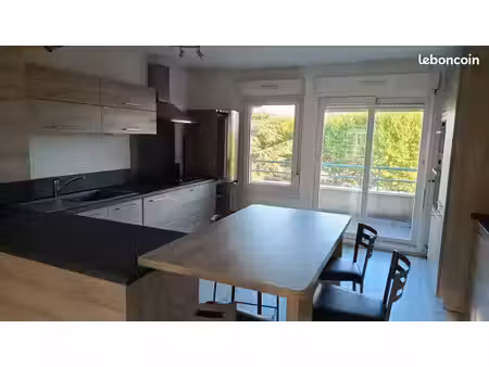 appartement traversant 2 pièces 58m2