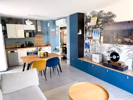 appartement t3 - 60 m² avec balcon - 1er étage - quartier berliet
