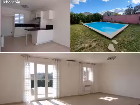 maison avec piscine et garage