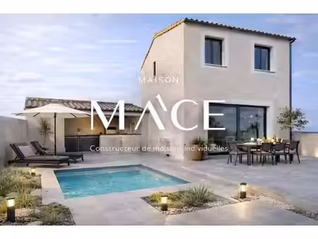 terrain avec maison neuve à vendre