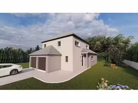 terrain avec maison neuve à vendre