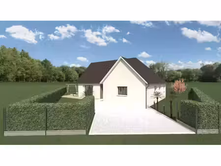 terrain avec maison neuve à vendre