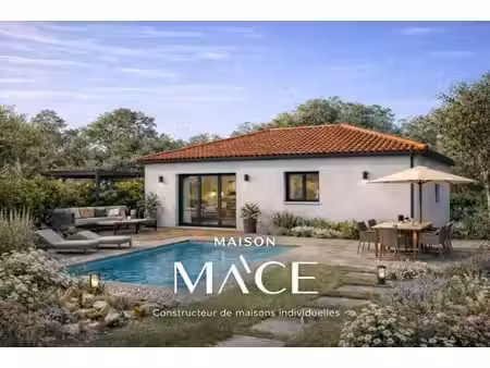 terrain avec maison neuve à vendre