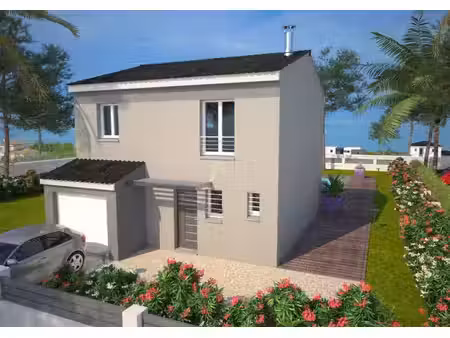 terrain avec maison neuve à vendre