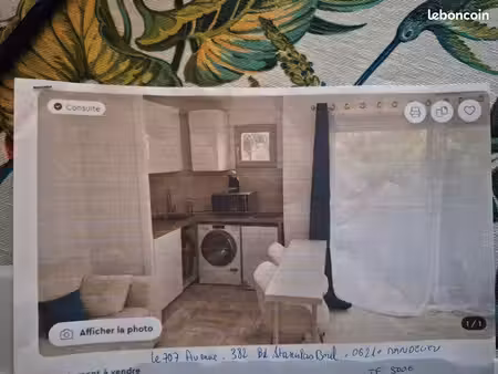 studio meublé mandelieu