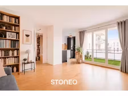 ivry-sur-seine - mairie d'ivry - appartement 3 pièces avec balcons