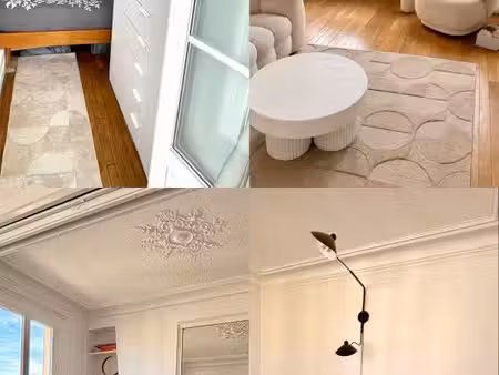 3 pièces rénové et meublé par architecte  haussmannien  balcon filant — nation / rue des b