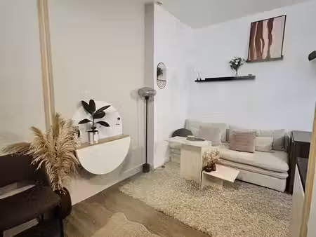 t1 bis meublé 28 m² avec chambre séparée + terrasse – paris 11e