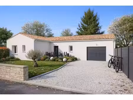 terrain avec maison neuve à vendre