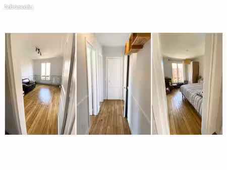 loue t2 38m² avec cave meublé dernier étage à clichy allées léon gambetta