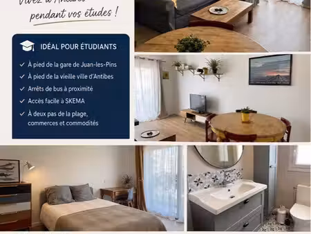 location étudiante – antibes | septembre 2026 à juin 2027