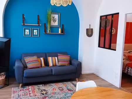 t2 meublé 36m² entièrement rénové