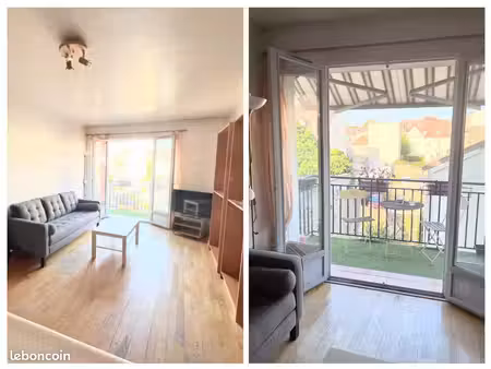 t3 61 m² arpajon- centre-ville- box – balcon- petite copropriété