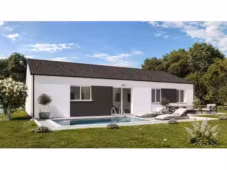 terrain avec maison neuve à vendre