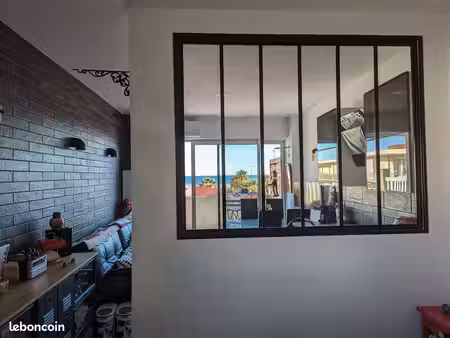 appartement t2 vue mer et terrasse
