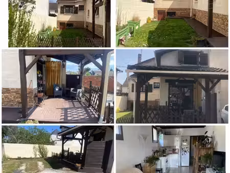 maison 3pièces+ jardin+ cave+ parking
