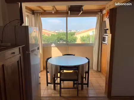 studio grande mezzanine vue rivière plage 400m aux cabanes de fleury