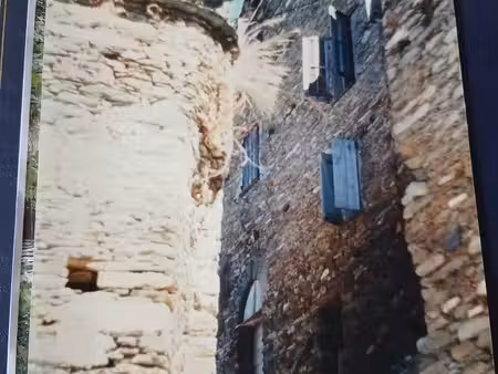 maison de village en pierre à réhabiliter – monte (haute-corse)
