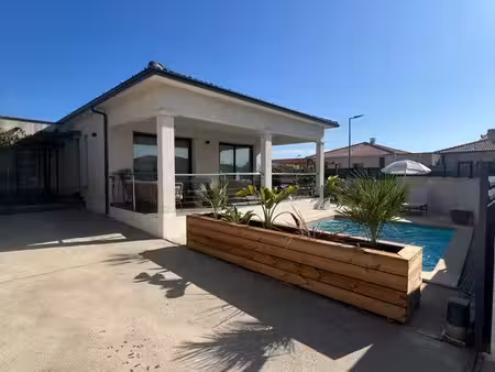 maison de plain-pied avec piscine – 100 m²