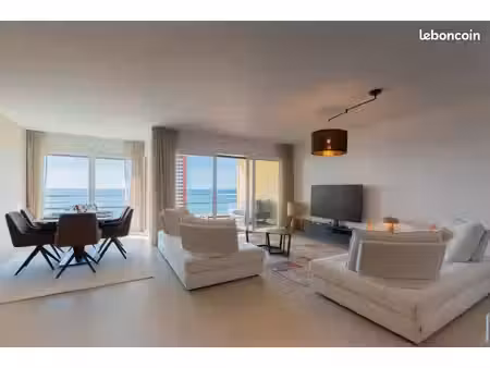 agosta plage – appartement de standing face à la mer – 116 m²