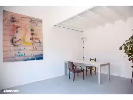 cabinet de consultation dans un ancien atelier d'artiste
