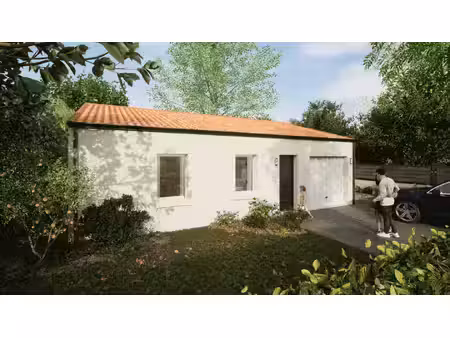 terrain avec maison neuve à vendre