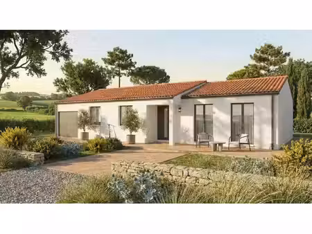terrain avec maison neuve à vendre
