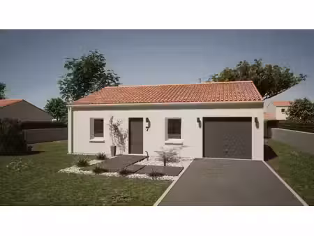 terrain avec maison neuve à vendre