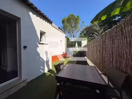 appartement plain pied brignon 91 m2 avec cour et garage