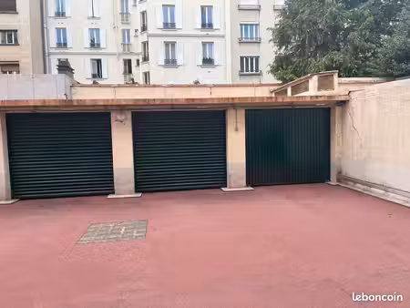 vente box garage saint-mandé  chaussée de l'étang