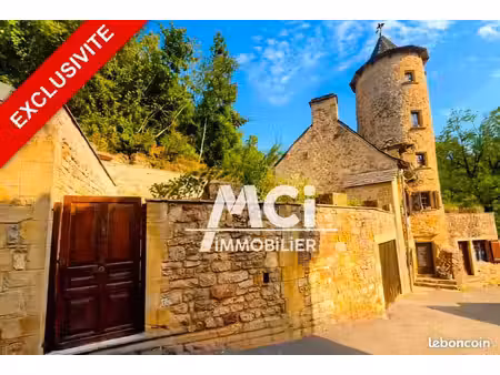 exclusivite mci immobilier bien unique à bozouls  propriété atypique avec piscine et nombr