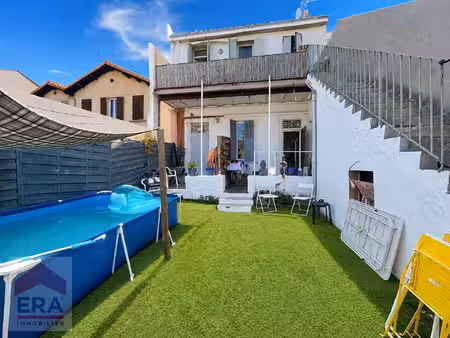 a vendre marseille 13014 bon secours maison immeuble jardin studio cave locataires investi