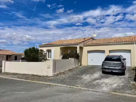 pavillon de plain-pied t5 avec double garage